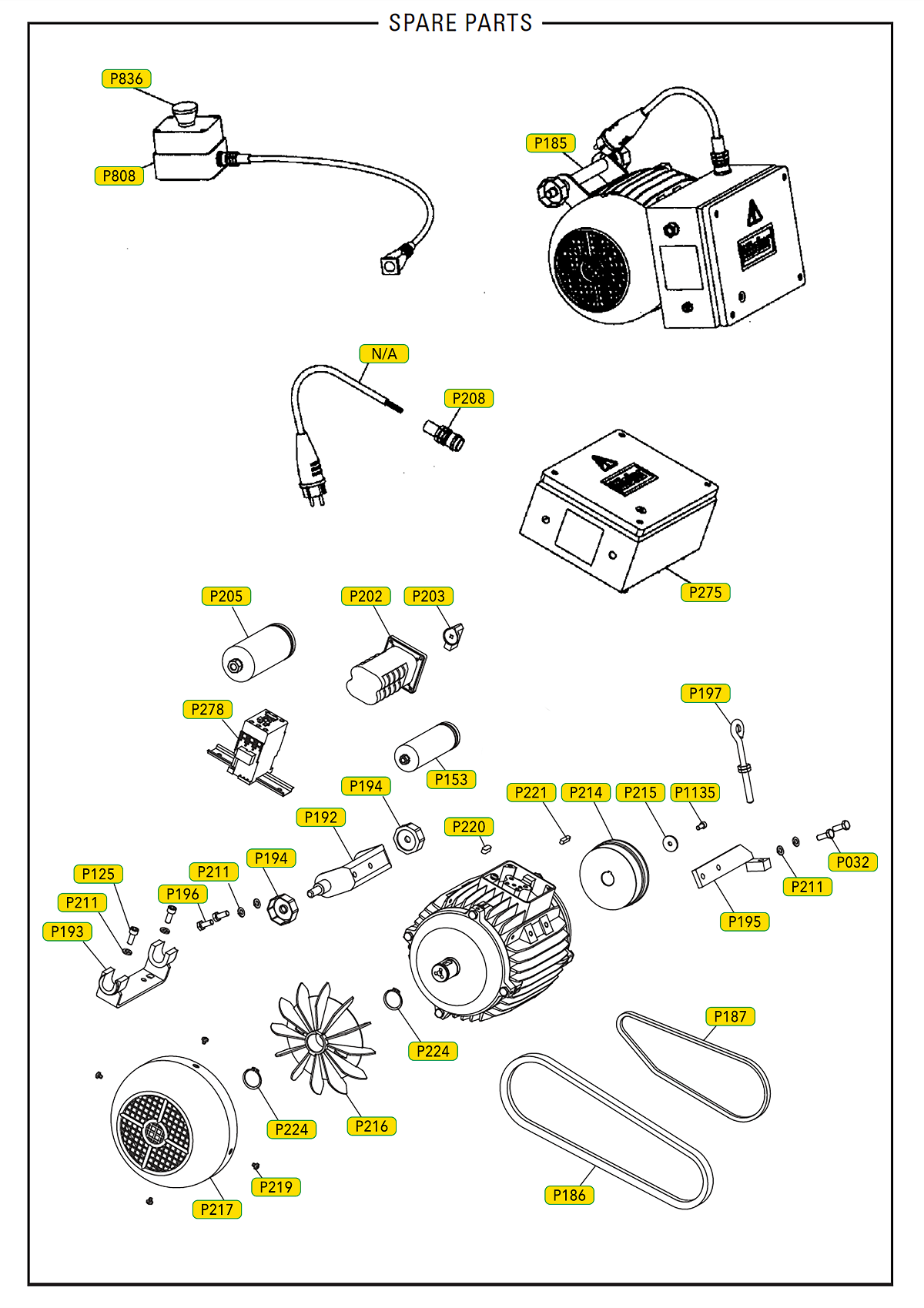 spare parts hummel