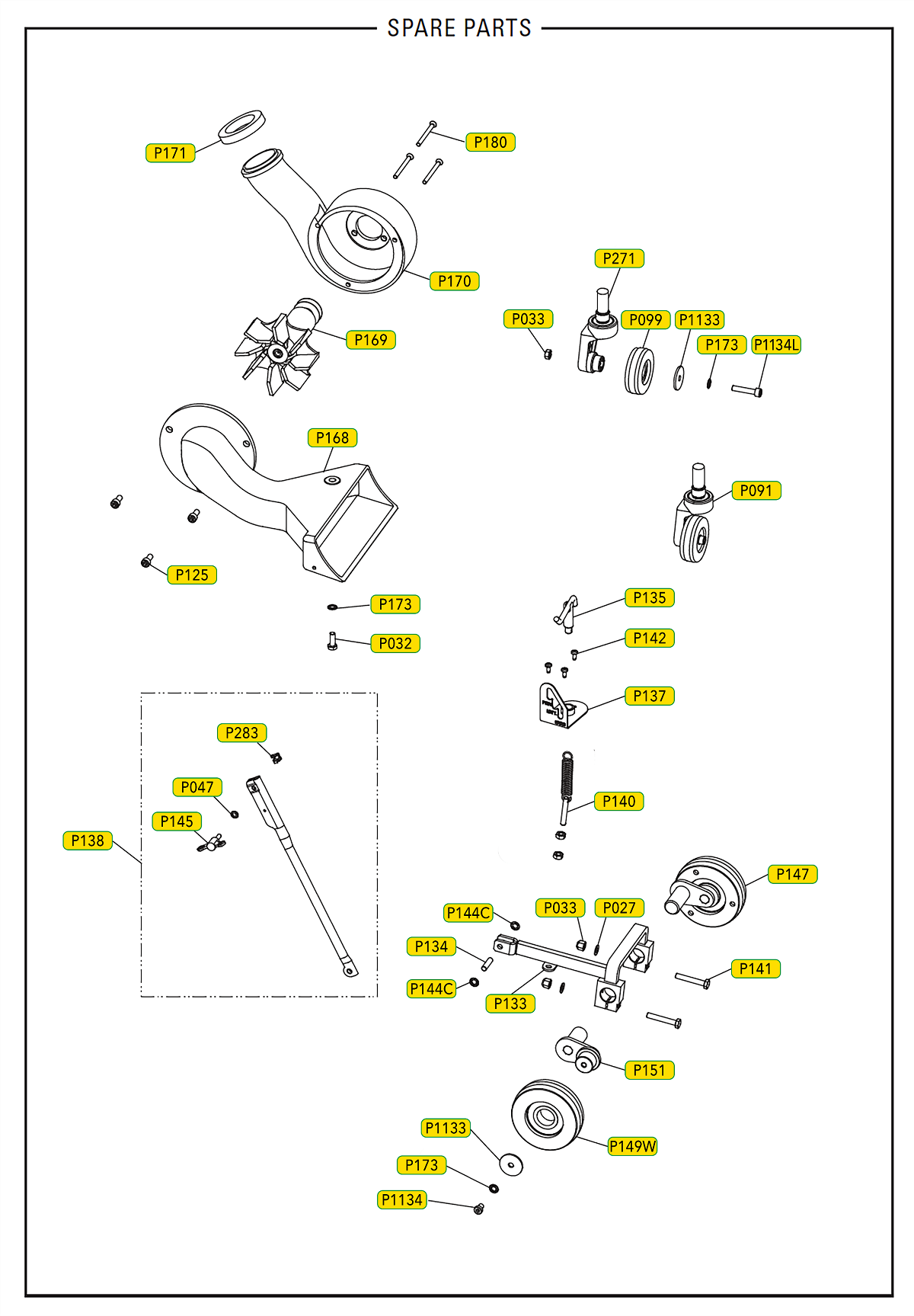 spare parts hummel